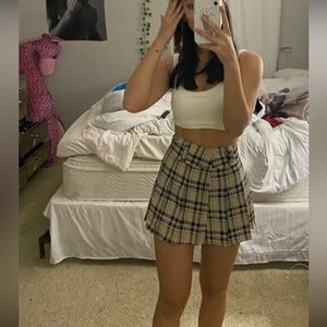 Pinterest plaid tennis skirt